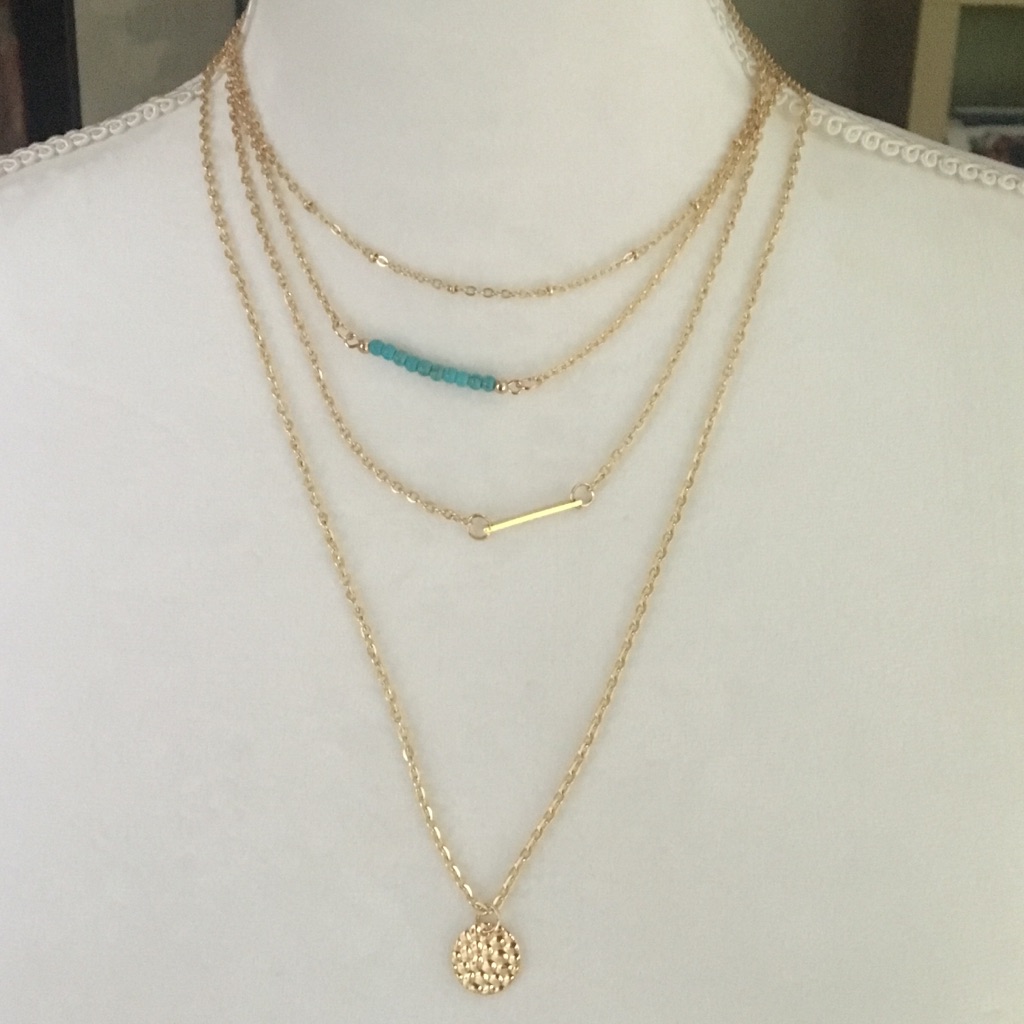 Stunning Multi Layered Necklace